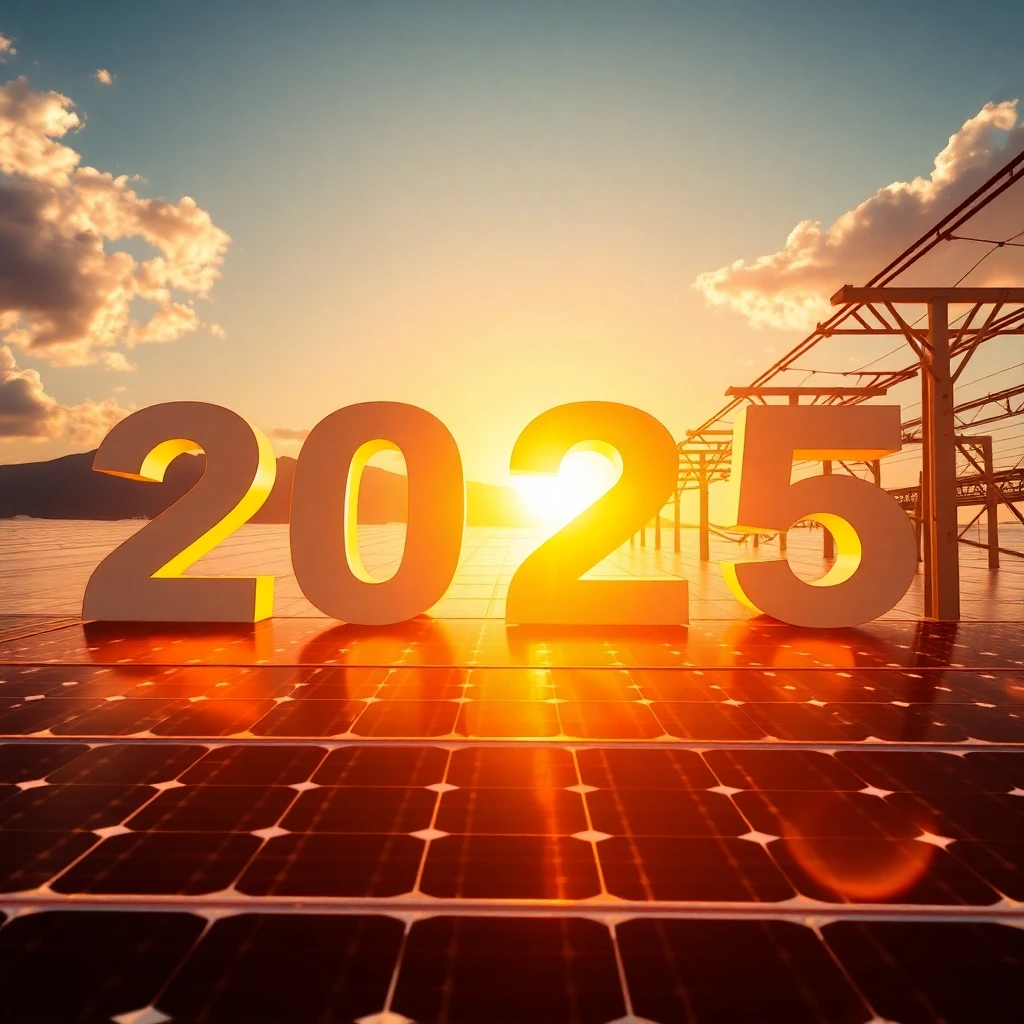 Expected solar panel industry in 2025